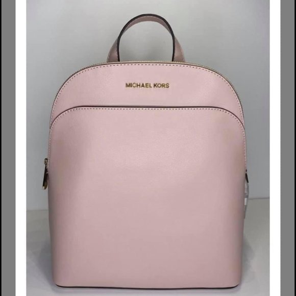 Michael Kors Emmy Large Leather Dome Backpack - Picture 1 of 3